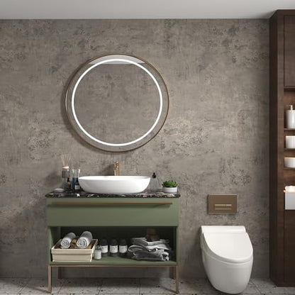 3yecao Grey Concrete Wallpaper Peel and Stick Gray Concrete Contact Paper - size: 16" x 354"