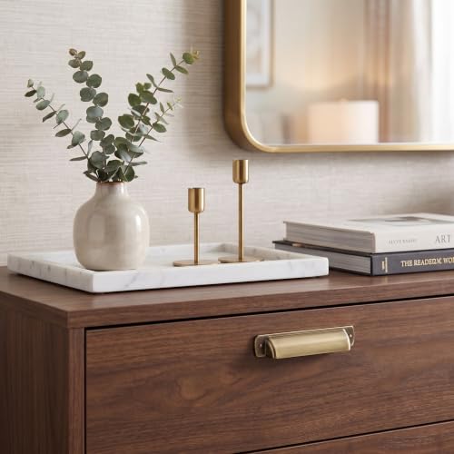 khtumeware 2 Pack 3" Drawer Pulls Brushed Antique Brass Cabinet Cup Pulls Kitchen Hardware Cabinet Handles Drawer Handles Knobs 3 inch Hole Center - color: Brushed Antique Brass, size: Cup Pulls 3" Hole Center