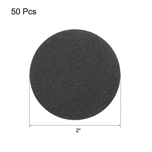 uxcell 2-Inch Hook and Loop Sanding Disc Wet/Dry Silicon Carbide 240 Grit 50 Pcs - size: 240 Grit