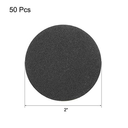 uxcell 2-Inch Hook and Loop Sanding Disc Wet/Dry Silicon Carbide 240 Grit 50 Pcs - size: 240 Grit