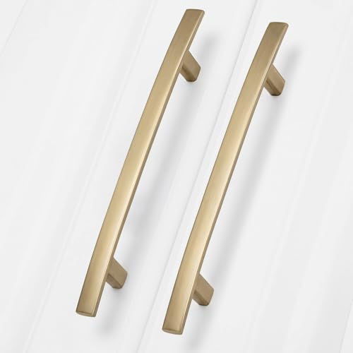 homdiy 20 Pack Champagne Bronze Cabinet Pulls, Zinc Alloy, 6-1/4 Inch CC - color: Champagne Bronze, size: 6-1/4 Inch Hole Center