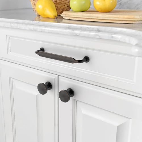 Asidrama 2 Pack Oil Rubbed Bronze Kitchen Cabinet Knobs - color: Oil Rubbed Bronze, style: 2 Pack