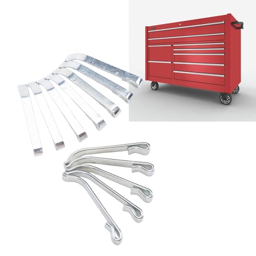 Acouto 12PCS Tool Box Drawer Slide Retaining Clips Replacement for Craftsman Toolbox with Heat Treated Spring Steel 41.2mm 1-5/8in