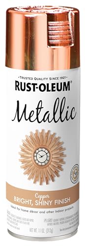 Rust-Oleum Metallic Copper Spray Paint - color: Copper, size: 11 Fl Oz (Pack of 1)
