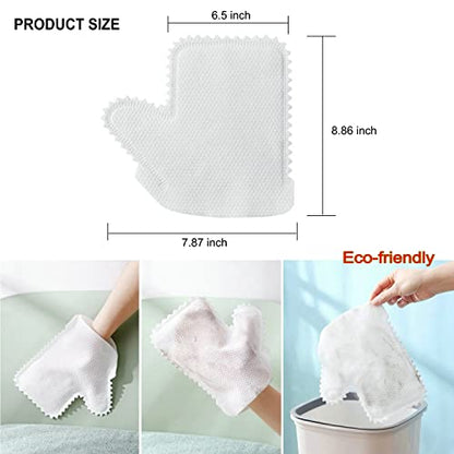 Home Disinfection Dust Removal Gloves Microfiber Dust Remove Glove Non-woven Fish Scale