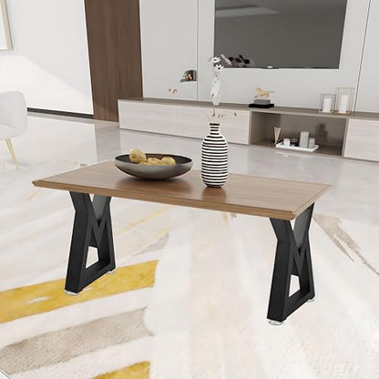 16 Inch Metal Bench Coffee Table & Desk Legs - Modern Industrial Furniture Feets, DIY Dining/Side Table Legs (Diamond Shape,2PCS) ﻿ - size: 16 '' V Shape