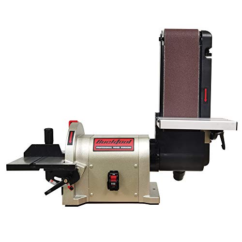 BUCKTOOL Bench Belt Disc Sander for Woodworking,4x36" Belt,8" Disc,5A - size: 3/4 HP & 4"x36" & 8"