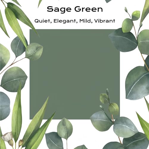 All-in-One Water-Based Wood Refinishing Paint - Low VOC, Fast-Drying, for Furniture, Cabinets & Doors - Easy Furniture Makeovers, with Paint Roller (Sage Green, 16 Fl Oz) - color: Sage Green