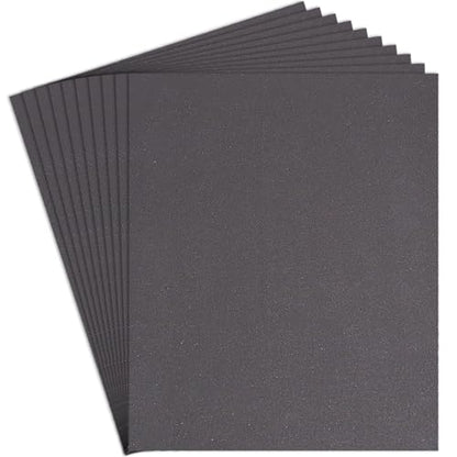 800 Grit Sand Paper, 9 x 11 Inch, 10 Pcs Wet Dry Sandpaper Sheets, Silicon Carbide for Wood, Metal, Automotive Sanding and Polishing, Waterproof and Durable - style: 800 Grit