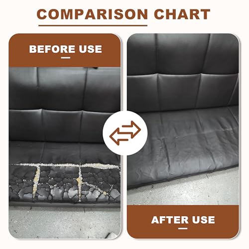 TIANLDD Leather Repair Tape,16 x 80 Inches Self Adhesive Leather Repair Patch，Leather Repair Kit for Furniture，Couches,Car Seats,Cabinets,Handbags(Dark Green-Fine Lines) - color: Dark Green-Fine Lines, size: 16" x 80"
