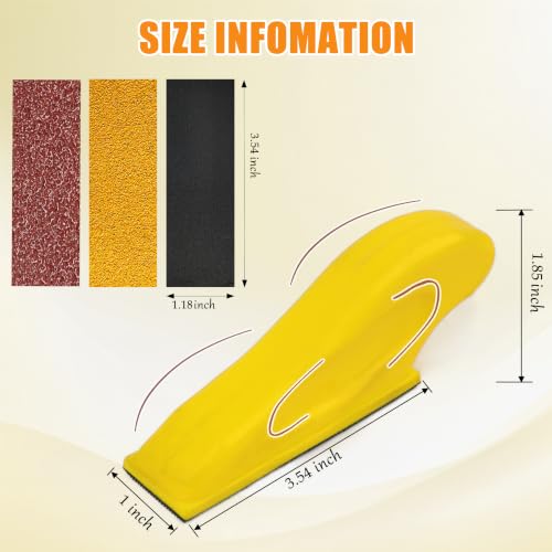 270 PCS Micro Sander, 80-1000 Grit Detail & Mini Sander Block