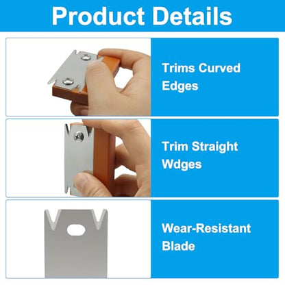 4 Pack Edge Banding Trimmer Replacement Blade
