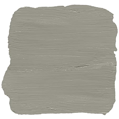 AMY HOWARD AT HOME One Hour Miracle Paint - Water-Based Enamel - Scrubbable Eggshell Finish - All In One Furniture Paint - No Stripping, Sanding, or Priming - 32oz Amour Gray - color: Amour Gray