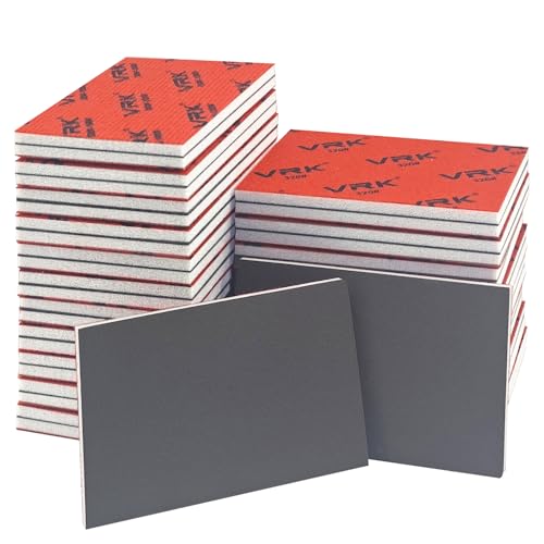 28 Pcs 2500 Grit Sanding Sponge,Ultra Fine Sandpaper,Soft Foam Hand Sander Block Wet Dry Sanding Pads for Automobile Wood Furniture Metal Drywall Polishing - style: 2500 Grit 28PCS