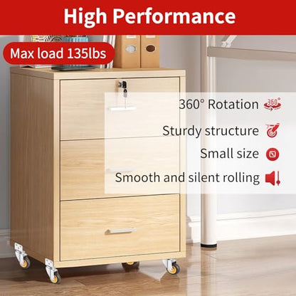 HOD 1.5" Side Mount Casters Set of 4, L-Shaped 360° Swivel - style: 1.5-inch Swivel
