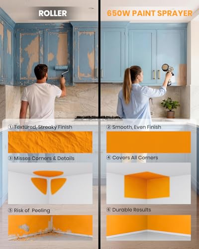 Cordless Paint Sprayer for House Painting