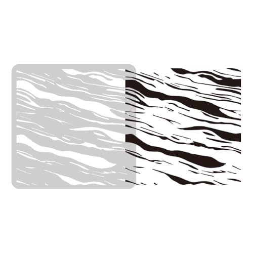 Marble Texture Stencil, Reusable Painting Template for Home Decor - style: Marble Texture