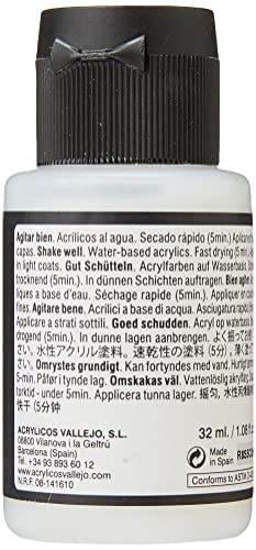 Vallejo Gloss Metal Varnish 32ml Paint