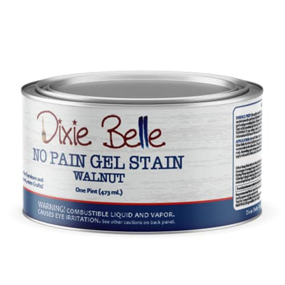 Dixie Belle Paint Company No Pain Gel Stain - Walnut - color: Walnut