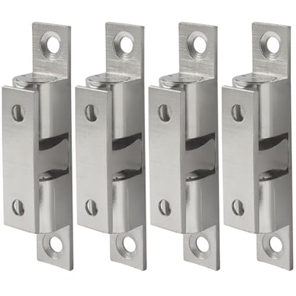 BokWin 2.75 Inch Double Roller Catch Cabinet Latches, 4 Pack - size: 2.75 Inch / 70mm