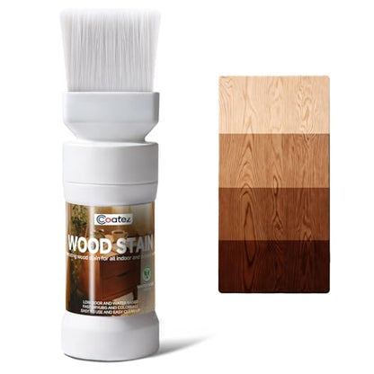 Wood Stain and Sealer in One - Brown Walnut - color: Brown Walnut, size: 6.35 Fl Oz