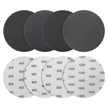 VIBRATITE 24PCS 6 Inch Hook & Loop Sanding Discs, 400-1200 Grit Sanding Pad - size: 6 Inch (400-1200 Grit)