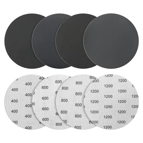 VIBRATITE 24PCS 6 Inch Hook & Loop Sanding Discs, 400-1200 Grit Sanding Pad - size: 6 Inch (400-1200 Grit)
