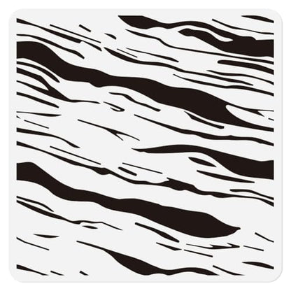 Marble Texture Stencil, Reusable Painting Template for Home Decor - style: Marble Texture