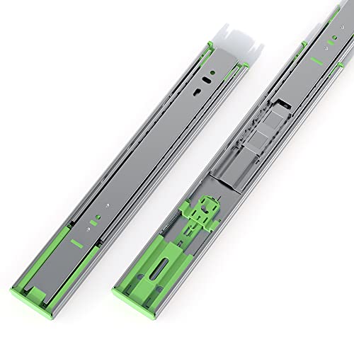 FivePears 2 Pairs 12 Inch Heavy Duty Soft Close Drawer Slides, 150 Lb Load Capacity Full Extension Ball Bearing Side Mount Drawer Runner, Rv Tool Box Kitchen Cabinet Drawer Self Closing Glide Rails - size: 12 Inch