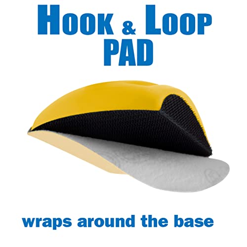 5 Inch Sanding Mouse Hook and Loop Sanding Block for use with Sanding Discs - size: 5" Sanding Mouse, style: 5" Sanding Mouse
