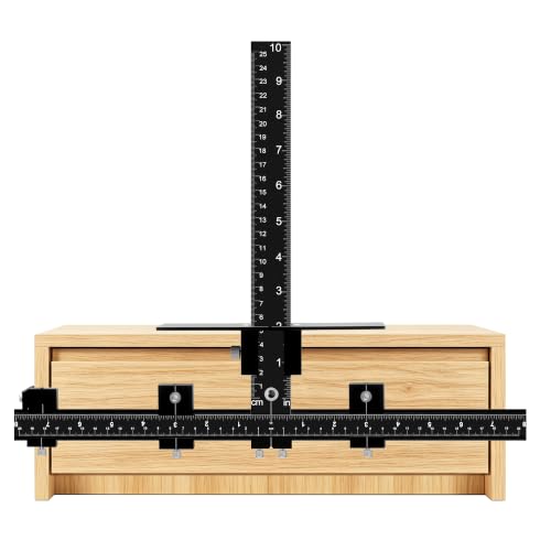 Cabinet Hardware Jig Aluminum - color: Black