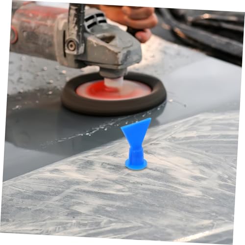 TIDTALEO 2pcs Flat Sealant Applicator Nozzle Tips Plastic Caulking Tool for Precise Sealant Application Doors and Easy to Clean and Reusable