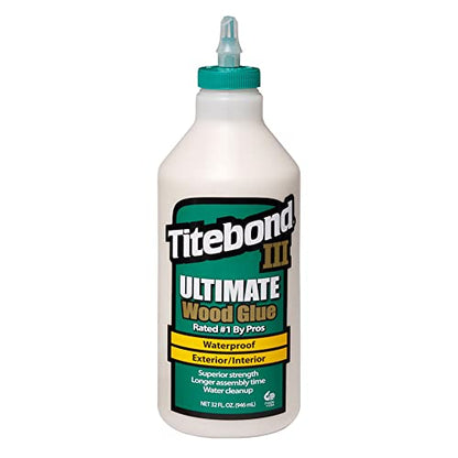 Titebond Iii Ultimate Wood Glue, Quart - size: 32 Fluid Ounce