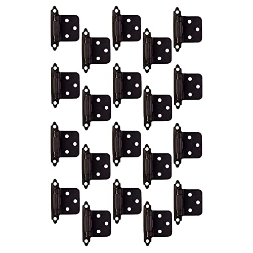 Design House Cabinet Overlay Hinge, Oil Rubbed Bronze - color: Oil Rubbed Bronze