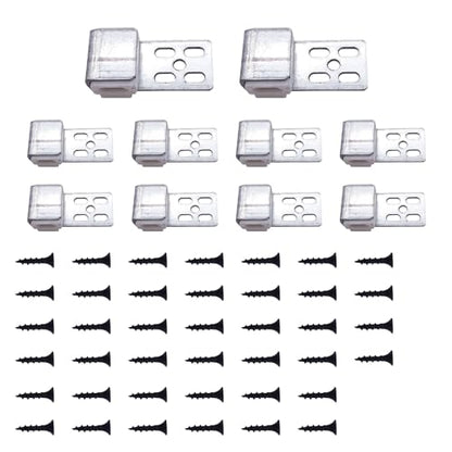 Upholstery Spring Clips, 20Pcs with Screws