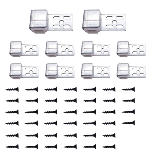 Upholstery Spring Clips, 20Pcs with Screws
