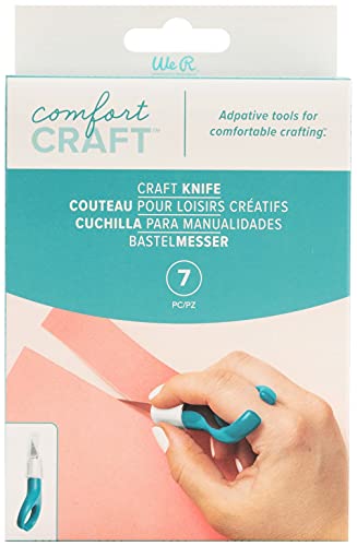 We R Memory Keepers Comfort Craft Knife, Multi, Craft Supplies Craft Knife Kit Craft Knife Set Craft Knife Blades Craft Knife Knife For Crafting