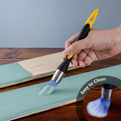Trim Paint Brush, 0.7 Inch, 3 Pack, Small Round Paint Brushes - size: 0.7 Inch Round, 3 Pack