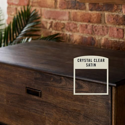 Varathane Water-Based Ultimate Satin Polyurethane - color: Satin, size: Half Pint (Pack of 1)