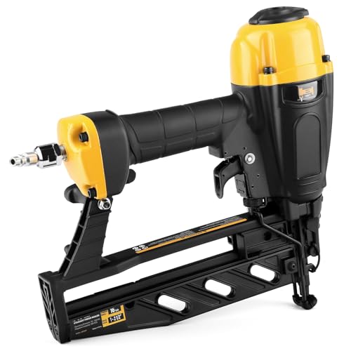 HBT HBT64P 16 Gauge Finish Nailer with Magnesium Housing, Straight Finish Nail Gun with Carrying Case, for 1-Inch up to 2-1/2-Inch Finish Nails