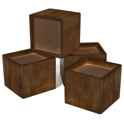 Wood Bed Risers (2 inch Square) - size: 2 inch Square