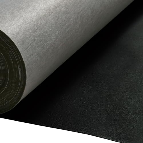 Vinyl Midnight Black 54" Wide 5 Yards Auto Home Commercial - color: Black Midnight, size: 5 Yards