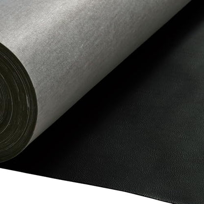 Vinyl Midnight Black 54" Wide 5 Yards Auto Home Commercial - color: Black Midnight, size: 5 Yards