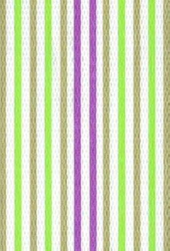 Lawn Chair USA Replacement Lawn Chair Webbing - Webbing for Lawn Chairs, Beach and Camping. UV-Resistant Webbing Strap Made with Durable Polypropylene (3" x 50', Spring Fling White)