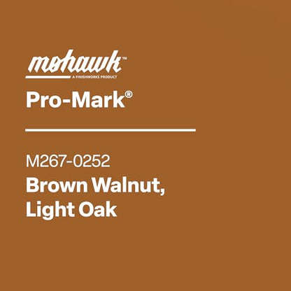 Mohawk Finishing Products Pro-Mark Capillary Marker, Brown Walnut/Light Oak M267-0252, 1 Count - color: Brown Walnut Light Oak