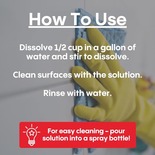 Heavy Duty TSP Cleaner - Wall Cleaner for Painting