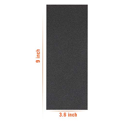 45PCS Sandpaper,Atosun Premium Wet Dry Waterproof Sand Paper, 120 to 5000 Assorted Grit Sanding Paper for Wood Furniture Finishing, Metal Sanding and Automotive Polishing, 9 x 3.6 Inches.(Atosun) - size: 45PCS