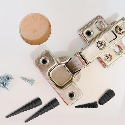 30 Pcs Wood Anchor Stripped Screw Hole Repair Kits, Door Hinge Hole Repair