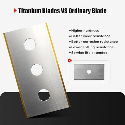 NEWISHTOOL Vinyl Backing Cutter Bodyguard Knife Back Paper Slitter Tool
