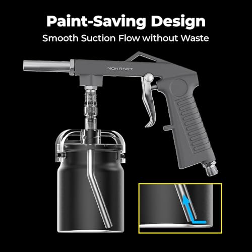 InoKraft Undercoating Spray Gun, for Truck Bed Liner Coating, Rubberized Undercoat, Rust Proofing (Basic Model) - size: Basic Model